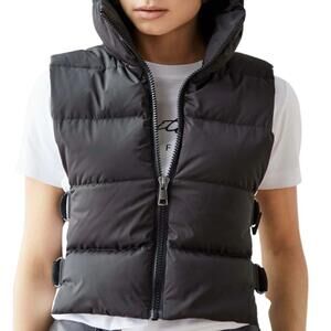 NEW ADROIT ATELIER women's lola vest in black